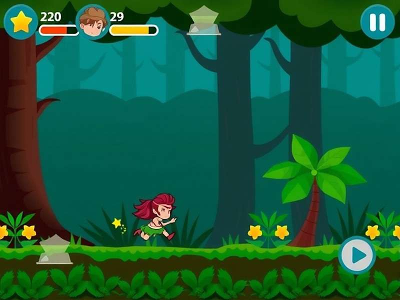Jungle Anise Run Gameplay Screenshot